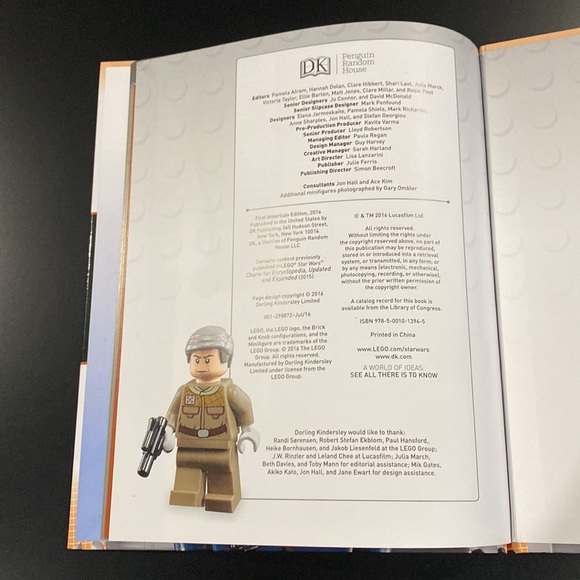 Lego Star Wars: Rebel Forces - Hardcover Children’s Book - Picture 5 of 6